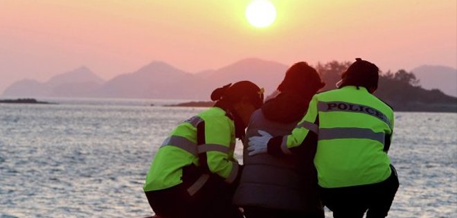 259 muertes confirmadas en el ferri surcoreano hundido