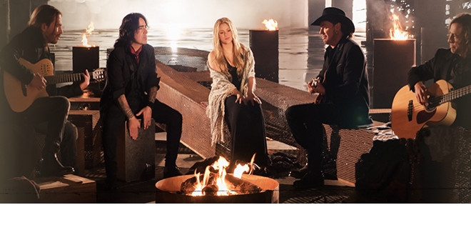 Maná estrena dueto con Shakira con un mensaje de &quot;paz y amor incondicional&quot;