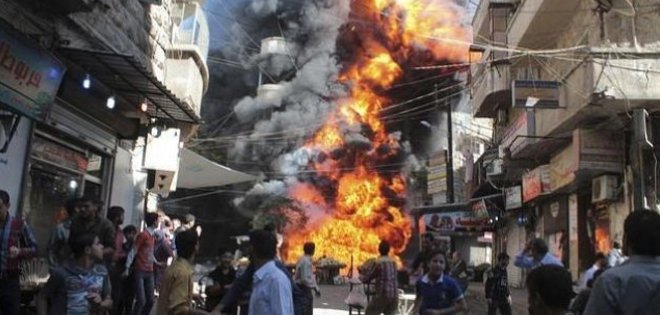 Al menos 12 muertos y 50 heridos por disparos de cohetes en Siria