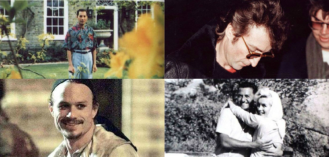 Las fotos de celebridades que fueron tomadas antes de que mueran