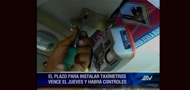 Taxistas preocupados porque todavía no instalan taxímetros