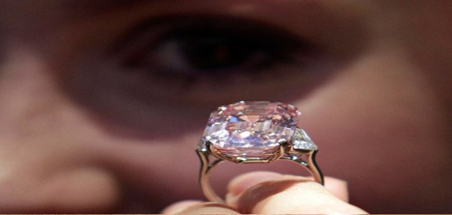 El diamante rosa más grande, más caro y más hermoso sale a subasta