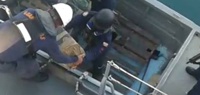 700 kilogramos de presunta droga fueron decomisados cerca de Galápagos