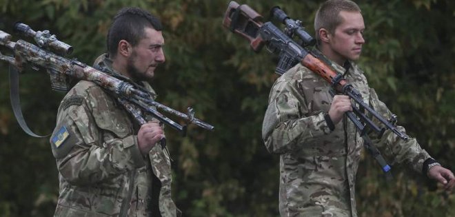 Unos 500 mineros bloqueados bajo tierra en el este de Ucrania por los combates