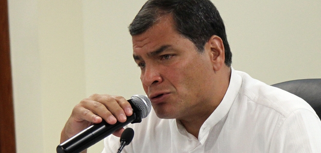 Rafael Correa lamenta tragedia de niños calcinados en Colombia