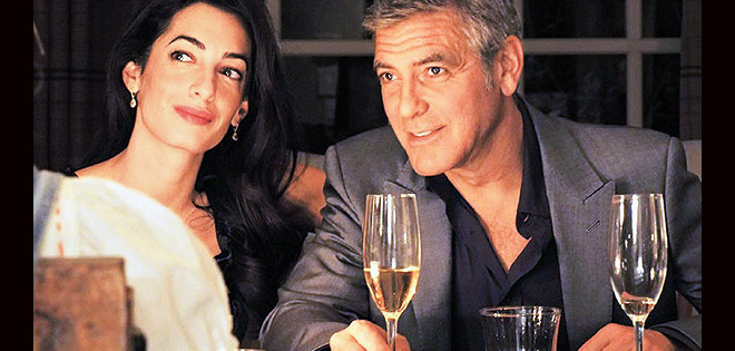 George Clooney ya eligió a su padrino de boda