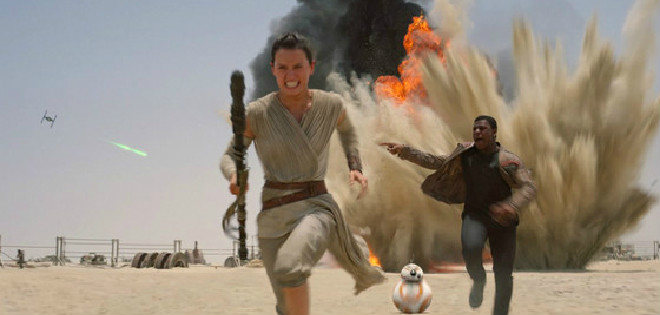 Así fue el tras cámaras de Star Wars presentado en la Comic-Con