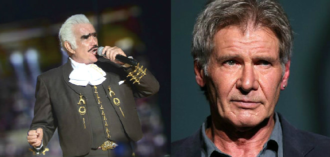 Harrison Ford y Vicente Fernández están fuera de peligro