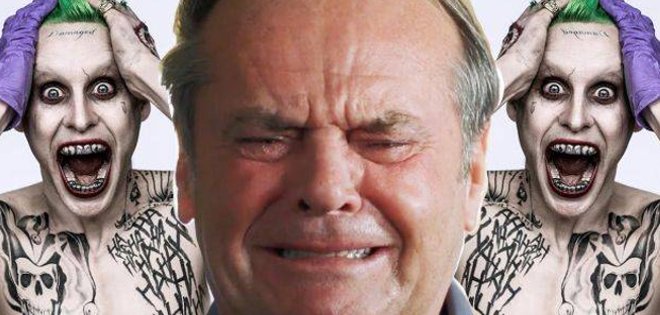 La reacción de Jack Nicholson cuando ve la nueva versión del Guasón