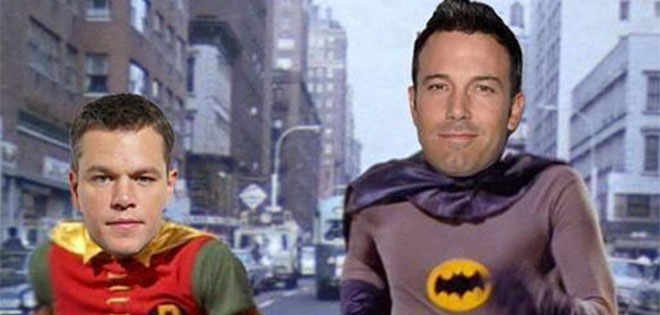 Ya parodian en internet la elección de Ben Affleck como Batman