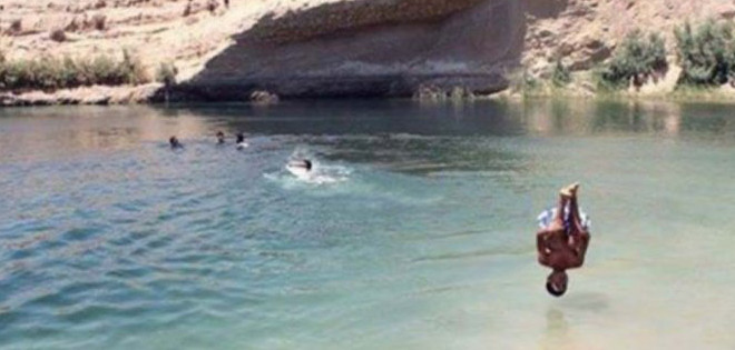 Apareció un lago en medio del desierto de Túnez