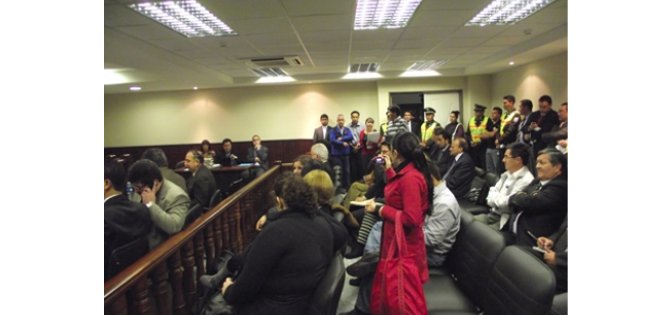 Caso Damián Peña: Más de 40 testigos participan en audiencia
