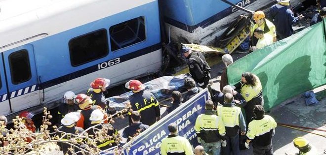 Irrecuperable la caja negra del ferrocarril accidentado en Argentina