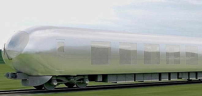 Japón: el tren &quot;invisible&quot; cuyos vagones son espejo