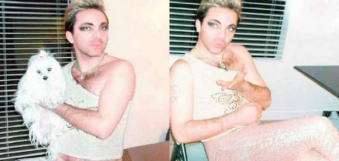 Polémicas fotos de Cristian Castro vestido de mujer Polémicas fotos de Cristian Castro vestido de mujer