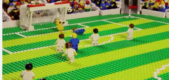 Los mejores goles del 2014 en la versión Lego
