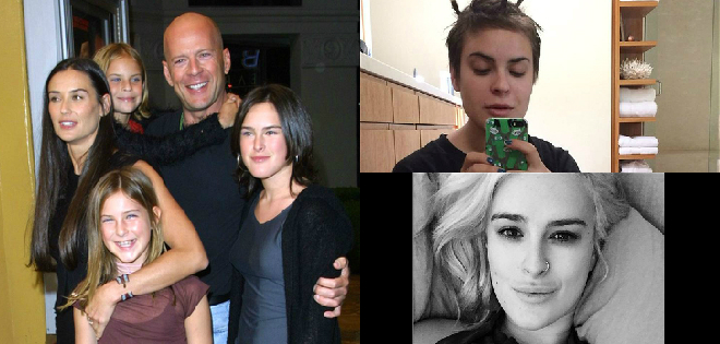 FOTOS: Las extravagantes hijas de Bruce Willis y Demi Moore