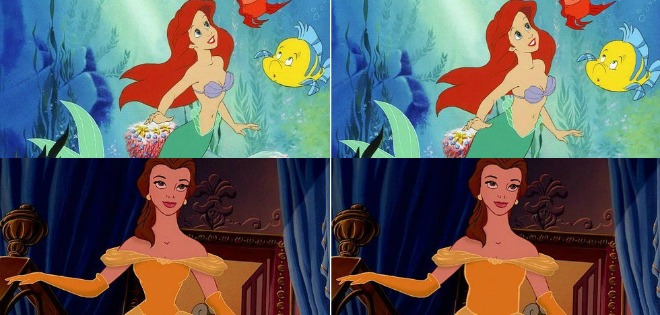 Muestran a las princesas de Disney con una cintura más realista