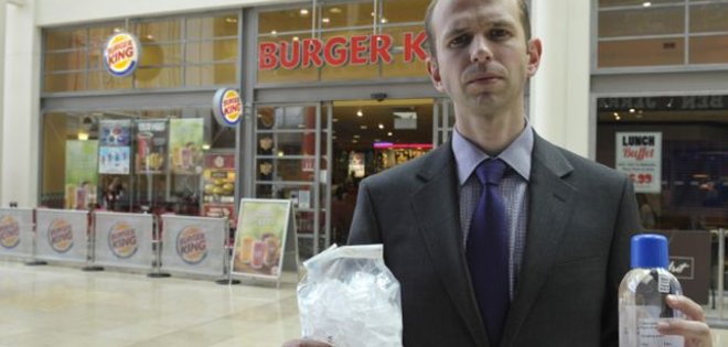 Hielo de McDonalds y Burger en Inglaterra tiene más bacterias que un inodoro