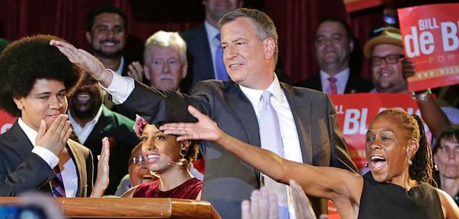 De Blasio, un político progresista con pasado de activismo izquierdista