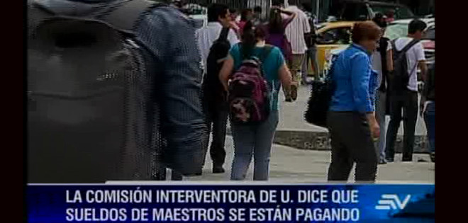 Interventora de Universidad de Guayaquil reconoce fallo en pago a profesores