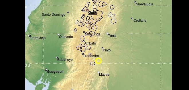 Ecuador registró sismo de 5.0 con epicentro en Morona Santiago