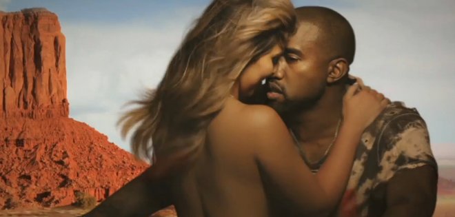 Kim Kardashian aparece desnuda con Kanye