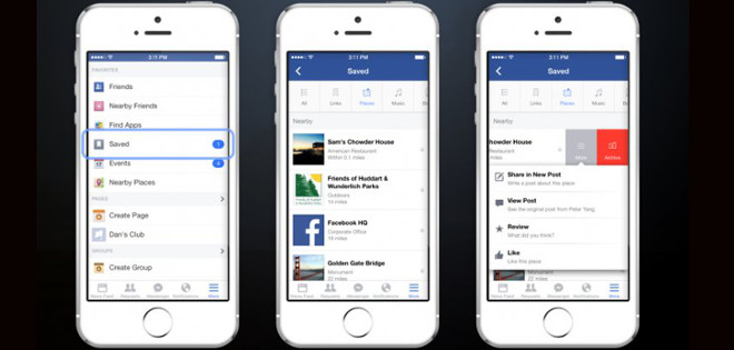 Facebook presentó una nueva aplicación