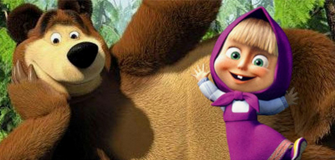 Episodio de &#039;Masha y el oso&#039; supera las 1.000 millones de visitas en Youtube