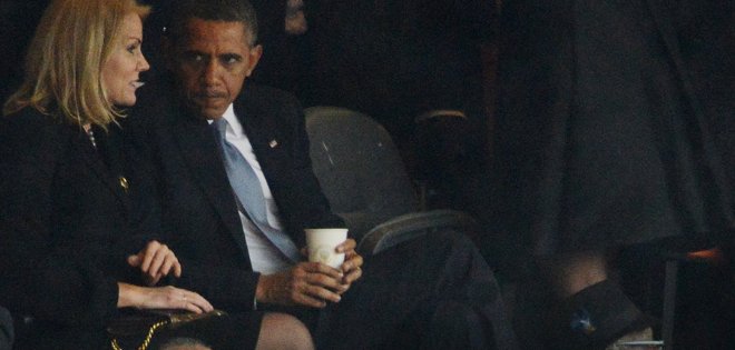 Foto &#039;selfie&#039; de Obama con primera ministra de Dinamarca se vuelve viral