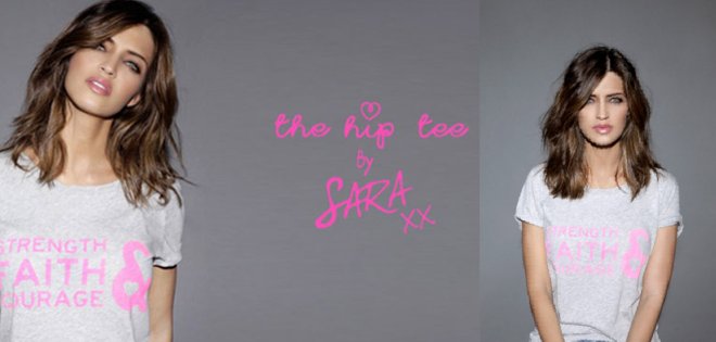 Sara Carbonero se pone la camiseta contra la violencia de género