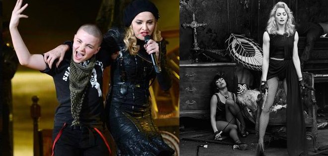 Madonna lanza a su hijo Rocco al estrellato