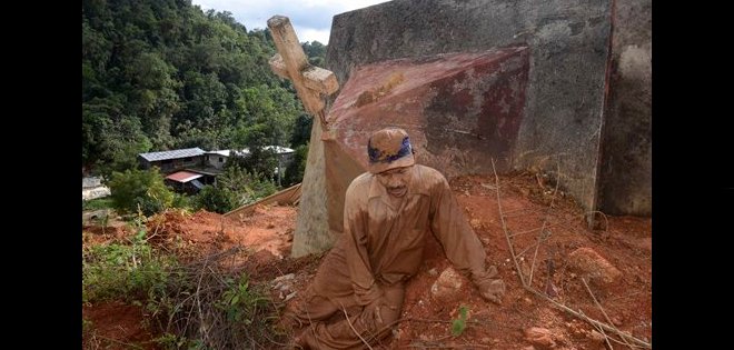 9 muertos tras un alud en el noreste de Indonesia