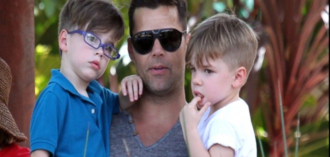 Ricky Martin no habla sobre homosexualidad a sus hijos