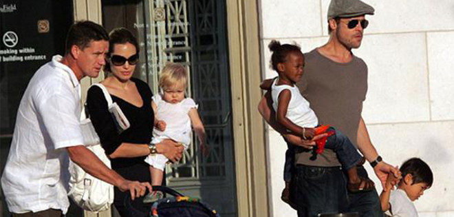 El guardaespaldas de Pitt y Jolie contó las miserias y temores de la pareja