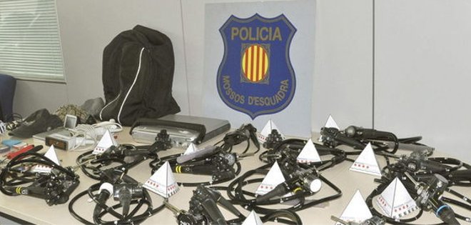 Detenidos en España por robar material hospitalario para vender en A.Latina