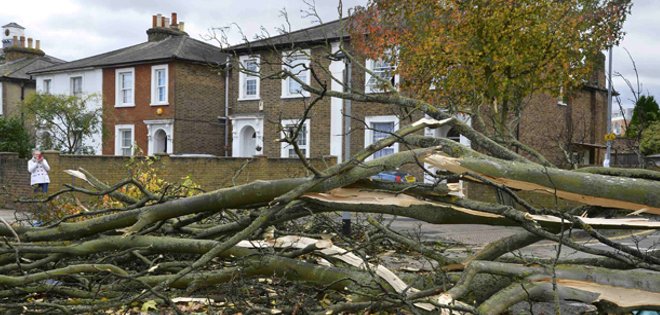 Segundo día de tormentas afecta el norte de Europa