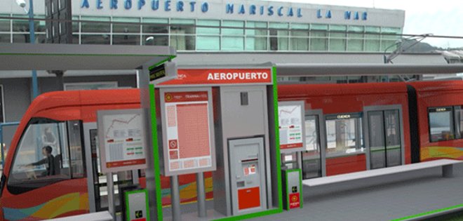 Cuenca recibe el prototipo de tranvía que funcionará desde el 2016