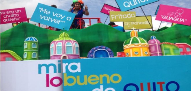 Talentos de Ecuavisa rinden homenaje a Quito en Desfiles de la Confraternidad