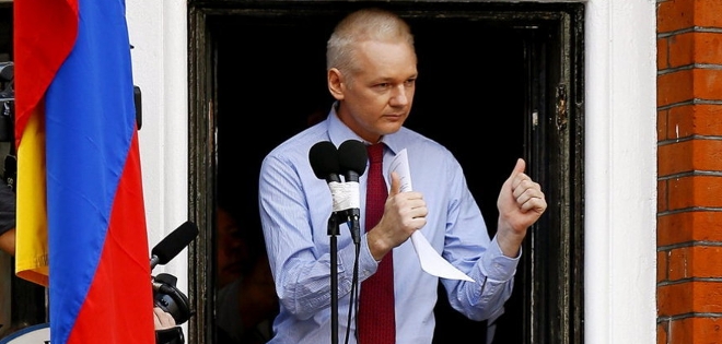 Assange cumple dos años refugiado en la embajada de Ecuador