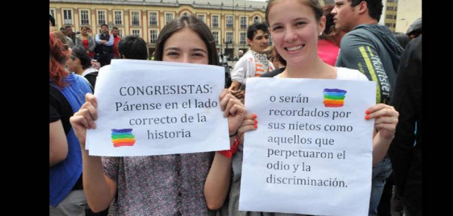 Acogen tutela para anular matrimonio gay en Colombia
