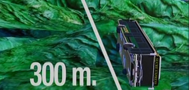 Diez muertos y 17 heridos deja accidente de bus en ruta Cuenca-La Troncal- Guayaquil