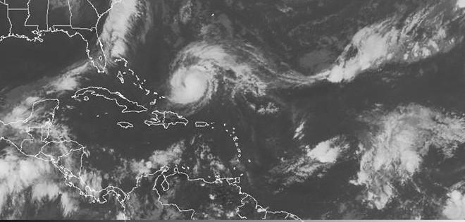 El centro del huracán Gonzalo pasará el viernes cerca de las Bermudas