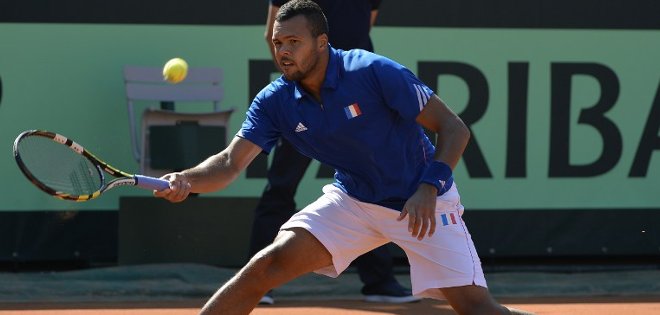 Federer-Monfils y Wawrinka-Tsonga, primeros duelos de final de Copa Davis