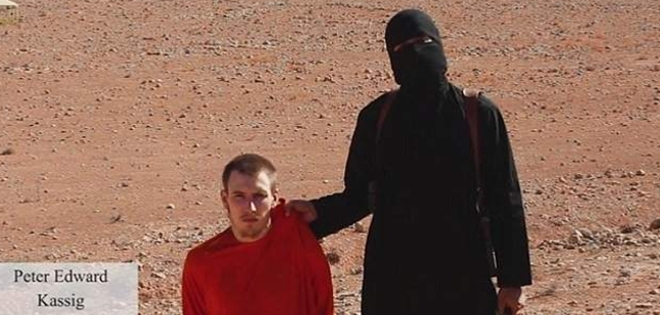 Ejecución de rehén estadounidense por EI causa horror en todo el mundo