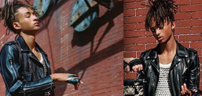 Jaden Smith rompe esquemas y modela ropa femenina