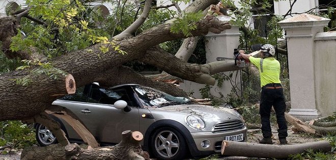 Segundo día de tormentas afecta el norte de Europa