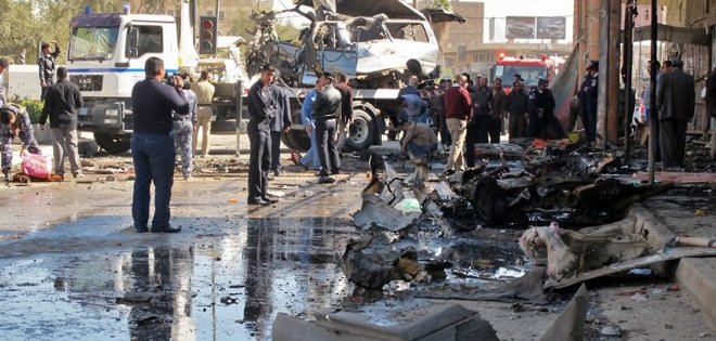 12 muertos y 20 heridos en un doble atentado en el noreste de Irak