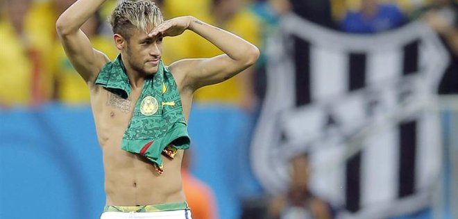 La ropa interior de Neymar en campo da que hablar