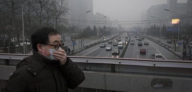 Declaran alerta amarilla en el este de China por fuerte contaminación